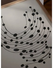 Poster 30x40 cm Dancing Dots – Leise Dich Abrahamsen – The Poster Club