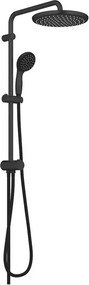 Coloana de dus negru mat Grohe Vitalio Start 250 fara baterie