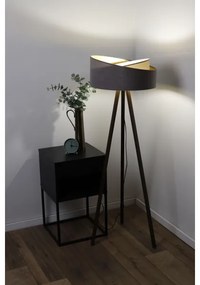 Lampă de podea GALAXY 1xE27/60W/230V gri/wenge