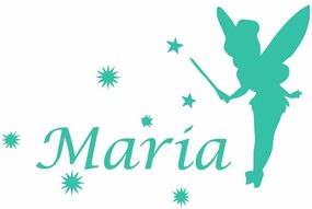 Sticker perete personalizat My Name Girl 3