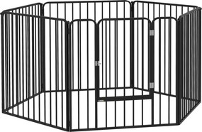 PawHut Tarc de Joaca Rezistent pentru Caini din 6 Panouri pentru Animale de Companie Interior Exterior | Aosom Romania