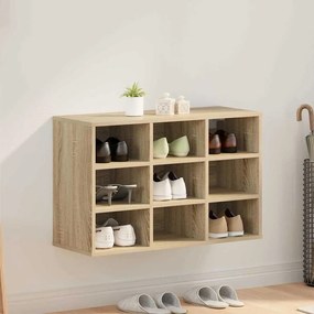vidaXL Dulap pentru pantofi Stejar sonoma 103x30x51 cm Lemn compozit