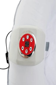 Cada cu hidromasaj gonflabil, gri/alb, 4-6 pers., 1000 l, KAMINO NEW TYP 2