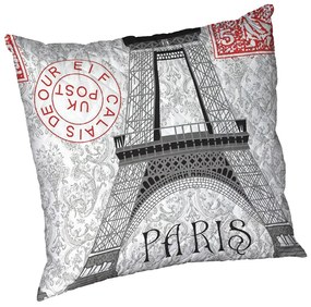 Set 2 perne Paris, microfibra matlasata Alcam, 70X70 cm