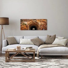 Tablou - tunel în stâncă (120x50 cm)