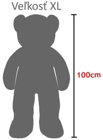 Monzana Urs mare de pluș BENY, 100cm, maro