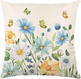 Husa de perna din in FLOSPRING 45x45 cm, crem