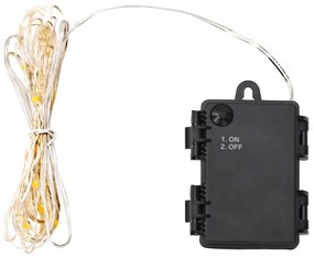vidaXL Instalație de lumini LED cu 110 LED-uri și ventilator, 1100 cm