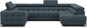 Colțar lemn masiv Formă U Extensibil Factory 346x205cm Personalizabil - Jaffray 40, Dreapta