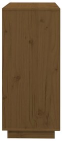 Servanta, maro miere, 74x35x80 cm, lemn masiv de pin 1, maro miere