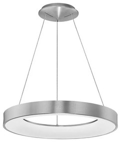 Lustra LED design modern circular RANDO THIN argintie 3000K NVL-9453456