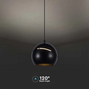 Lustră LED tactilă pe cablu LED/8,5W/230V 3000K negru