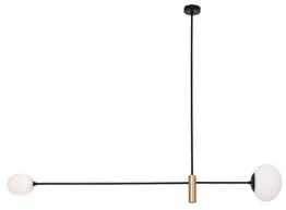 Suspensie moderna led 2 becuri G9 20351 Zambelis