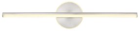 Aplica LED pentru baie design modern IP44 Pepe nichel mat