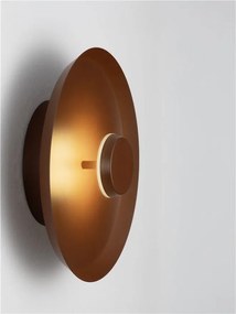 Plafoniera LED stil modern DORELL maro inchis