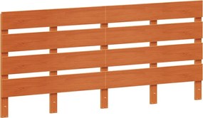 vidaXL Tăblie de pat, maro ceruit, 180 cm, lemn masiv de pin