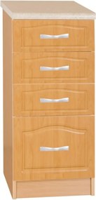 Dulap de bucătărie, inferior, arin, LORA MDF NEW KLASIK S40SZ4