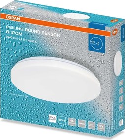 Osram - Plafonieră rotundă LED pentru baie, 24W, 230V, Ø 37 cm, IP44, alb
