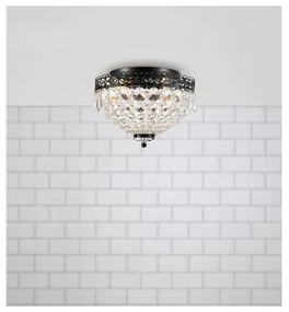 Plafonieră JOLINE 2xE14/40W/230V neagră Markslöjd 108424