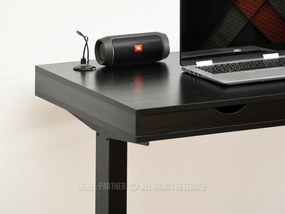 Masă PC Osto 100 (lemn negru + negru). 1109817
