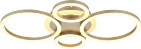 Plafoniera LED design circular LORETTA cafenie