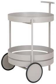 Măsuță de servire cu roți din metal 40x49,5 cm Beja – House Nordic