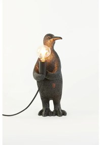 Veioză neagră (înălțime 34 cm) Penguin – Light &amp; Living