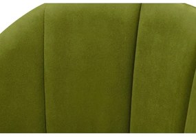Scaun de dining BOVIO 86x48 cm verde deschis/fag