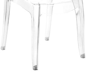 Set 2 buc scaune de sufragerie Werdebra (transparent) . 1076582
