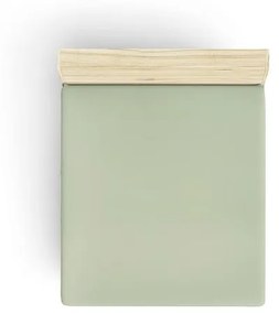 Cearceaf verde din bumbac cu elastic 160x200 cm - Mijolnir