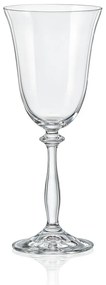 Set 6 pahare pentru vin Crystalex Angela, 250 ml