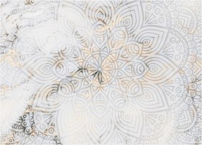 Tablou - Mandale albe (70x50 cm)