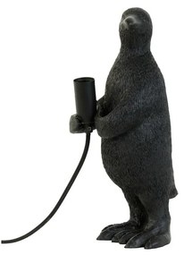 Veioză neagră (înălțime 34 cm) Penguin – Light &amp; Living