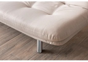 Canapea extensibilă BAKU, 2 locuri, crem