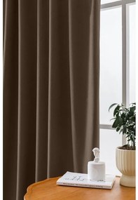 Draperie opacificanta maro VELVET 140x270 cm Agatat: Rejansa