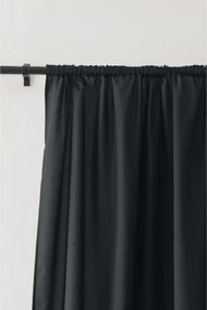 Perdea OXFORD LIGHT 140x270 cm, negru Agatat: Rejansa