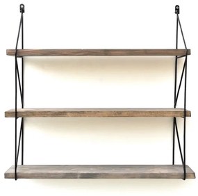 Etajeră de perete 60x55 cm molid