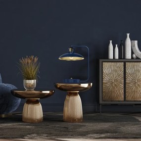 Lampă de masă Brilagi FLAMENGO 1xE27/60W/230V albastru