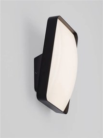 Aplica de perete exterior LED IP65 NUBO negru