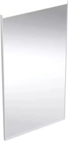 Oglinda cu iluminare si dezaburire Geberit Option Plus Square 40 cm aluminiu eloxat