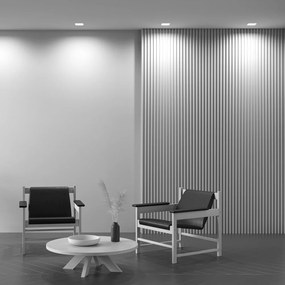 Spot LED incastrabil design tehnic Okno alb 11x11cm 4000K