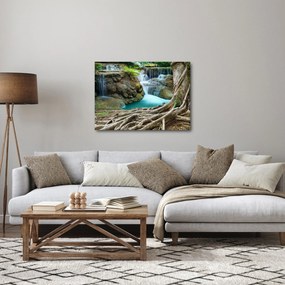 Tablou - Râu cu cascade (70x50 cm)