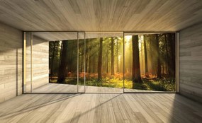 Fototapet - Pădurea (152,5x104 cm), în 8 de alte dimensiuni noi
