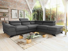 Colțar Lincoln 102Cutie de pat, 272x219x68cm, 142 kg, Picioare: Lemn