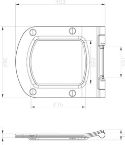 Ravak X01673 - Capac WC SoftClose CLASSIC SLIM, alb