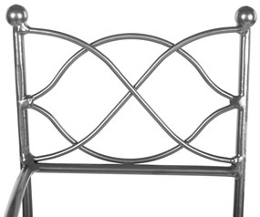Suport hârtie igienică, metal/argintiu, BRIZO