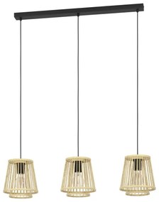 Lustră pe cablu Eglo 43853 HYKEHAM 3xE27/40W/230V