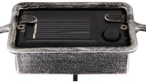 Corp de iluminat solar LED/0,06W/1,2V argintiu IP44 Globo 36618