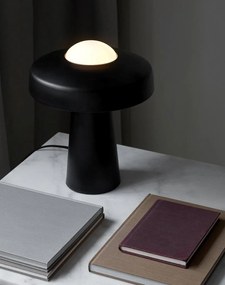 Veioza moderna design ciuperca Time neagra 2010925003 NL
