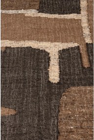 Covor maro din lână 160x230 cm Briton – Dutchbone